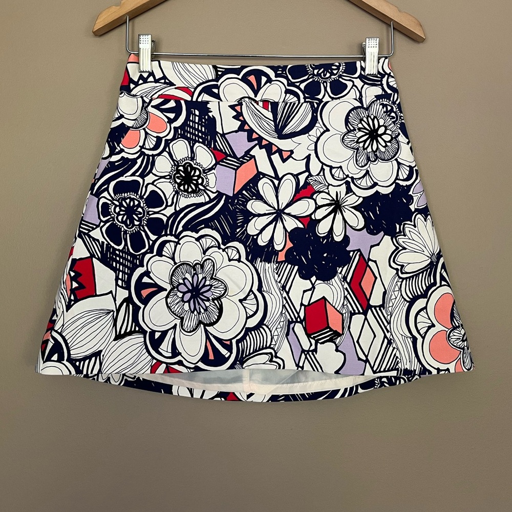 {Express} Floral Mini Skirt - Womens 0 - NWT